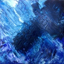 Blaue Variation 6
Öl 2016
40 x 40 cm