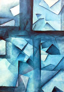 Blaues Kreuz
70x100 cm
Öl auf Leinwand