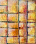 Hinter Gittern
Öl und Wandfarbe auf Leinwand
160 x 130 cm